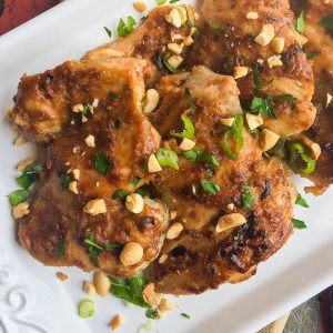 Thai chicken thighs