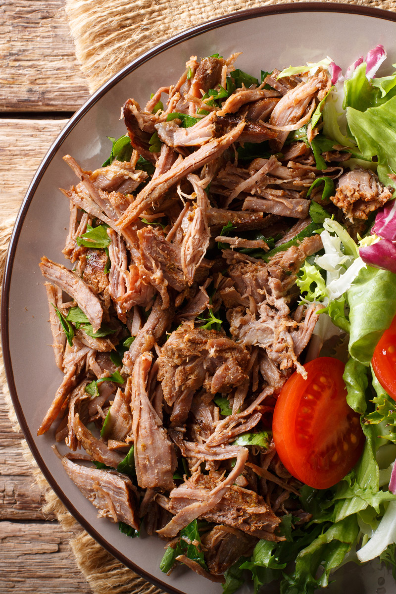 Instant Pot Pulled Pork Shoulder Delightfully Low Carb