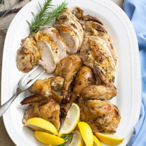 Roasted chicken