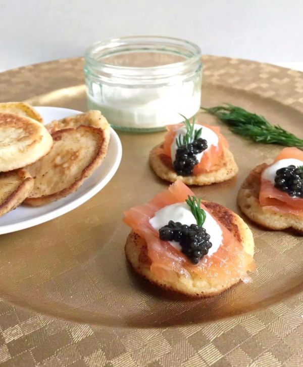 grain free blinis