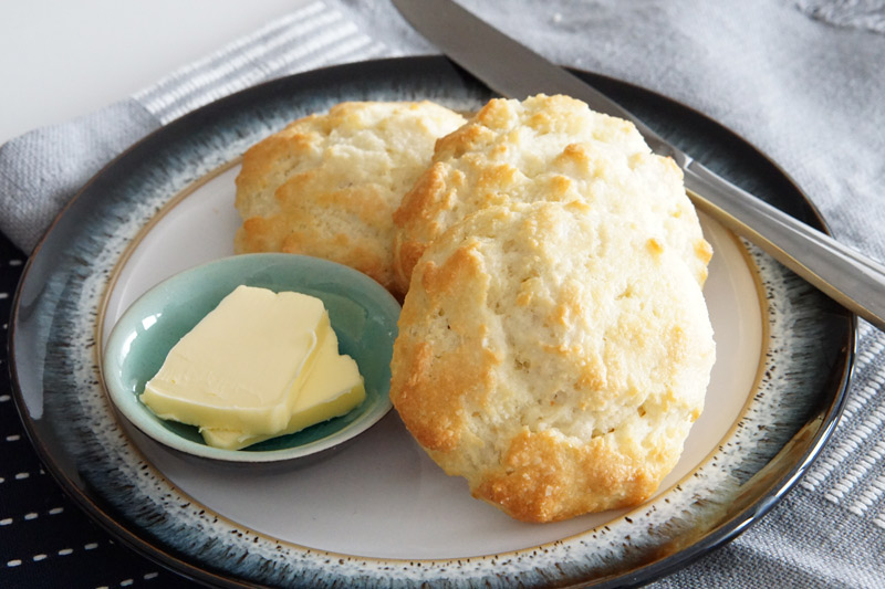 biscuits with butter