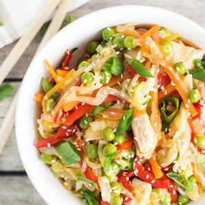 Chicken cabbage stir fry