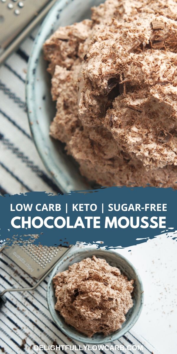 Crazy Easy Keto Chocolate Mousse | Delightfully Low Carb
