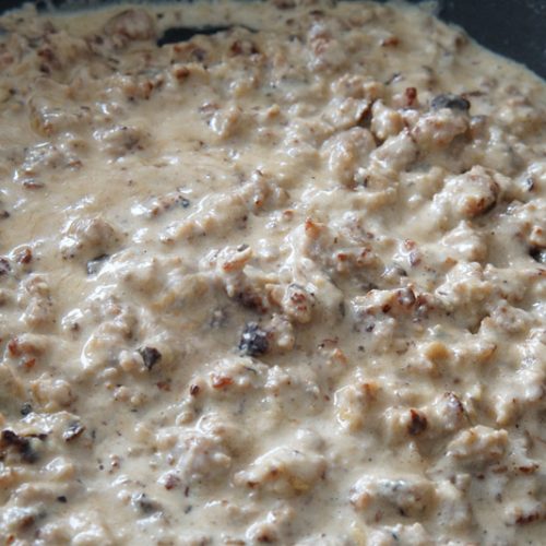 Easy Keto Sausage Gravy Delightfully Low Carb