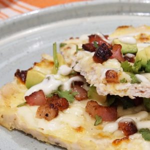 Ground Chicken Pizza Crust