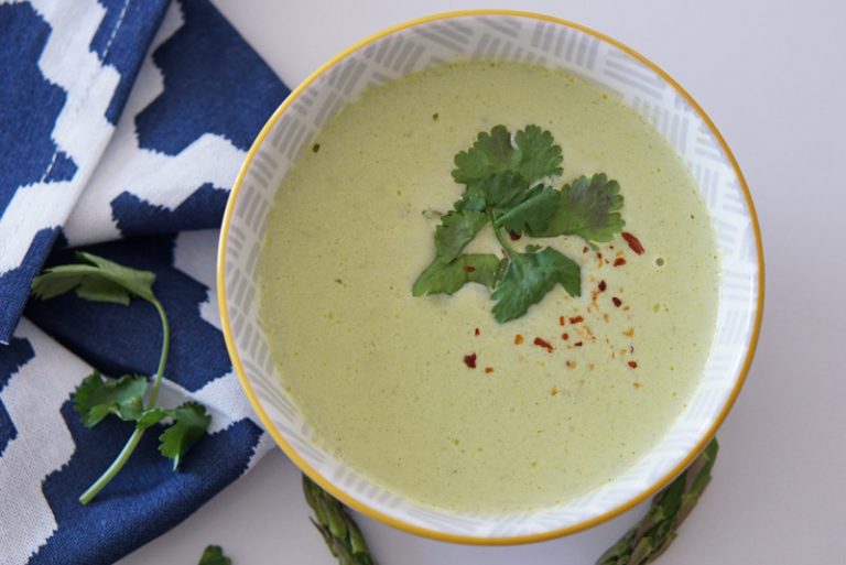 Creamy Asparagus Soup Delightfully Low Carb
