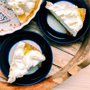 Lemon meringue pie