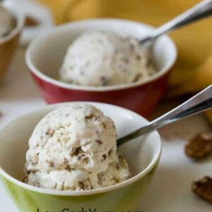 low carb butter pecan ice cream