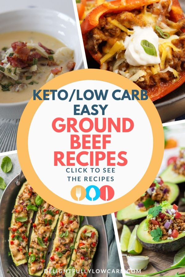 20 Easy Low Carb Ground Beef Recipes Delightfully Low Carb