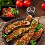 Easy Keto Stuffed Eggplant