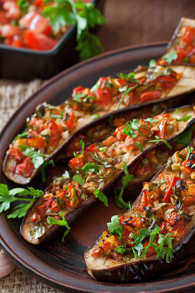 Easy Stuffed Eggplant Delightfully Low Carb   Stuffed Eggplant T2 