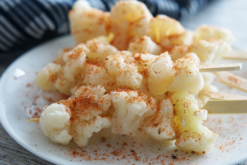 Cauliflower Skewers