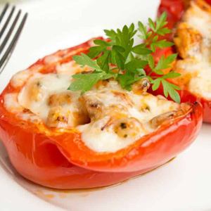 Chicken Stuffed Peppers