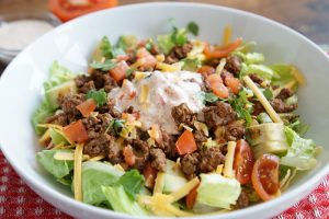 keto taco salad