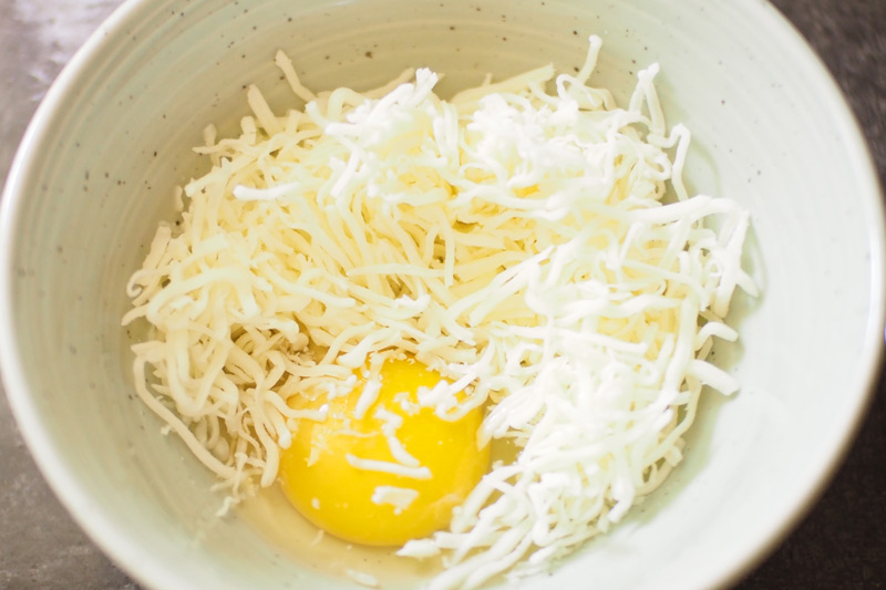 Egg and Cheese Mixture