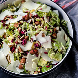 Keto Brussels sprout salad