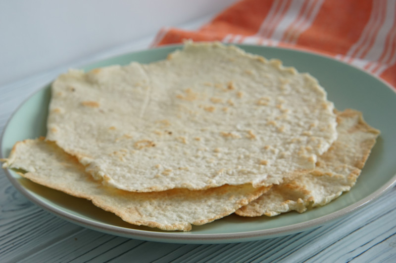 Homemade Keto Tortillas