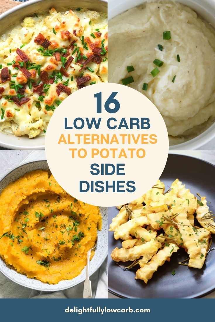 LowCarb Alternatives to Potatoes (+15 Great Recipes) Delightfully