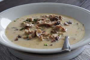 Low Carb Sausage & Mushroom Soup