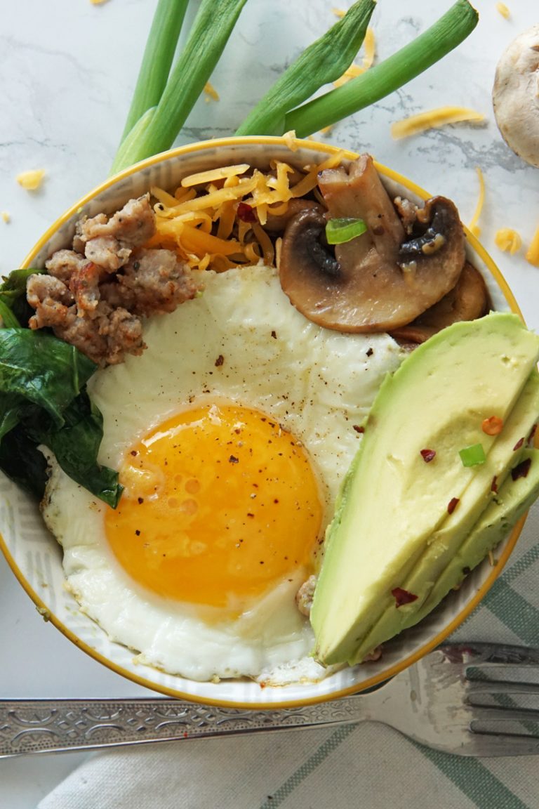 Sausage Egg Breakfast Bowl Delightfully Low Carb Sausage Egg Breakfast Bowl Delightfully Low Carb