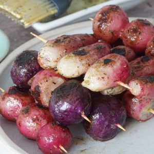 Grilled Radishes