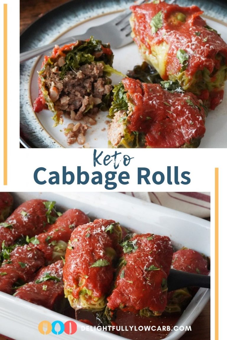 Cabbage Rolls (Without Rice) Delightfully Low Carb