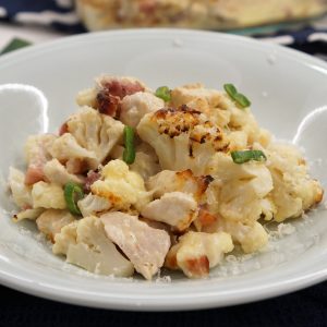 Chicken cauliflower casserole