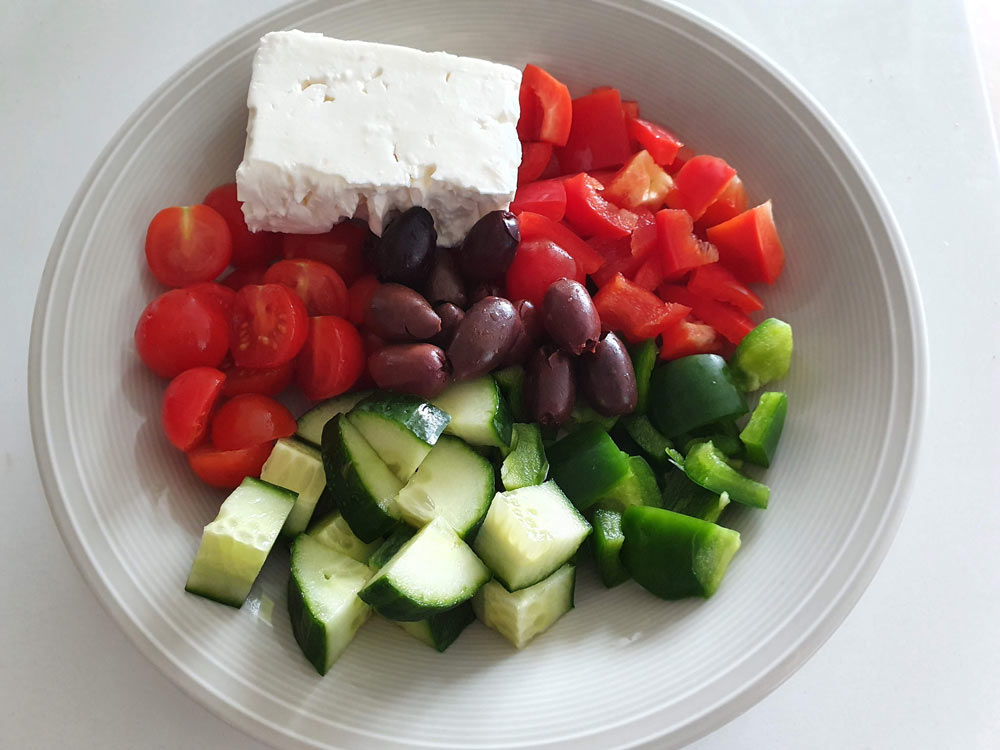 greek salad ingredients