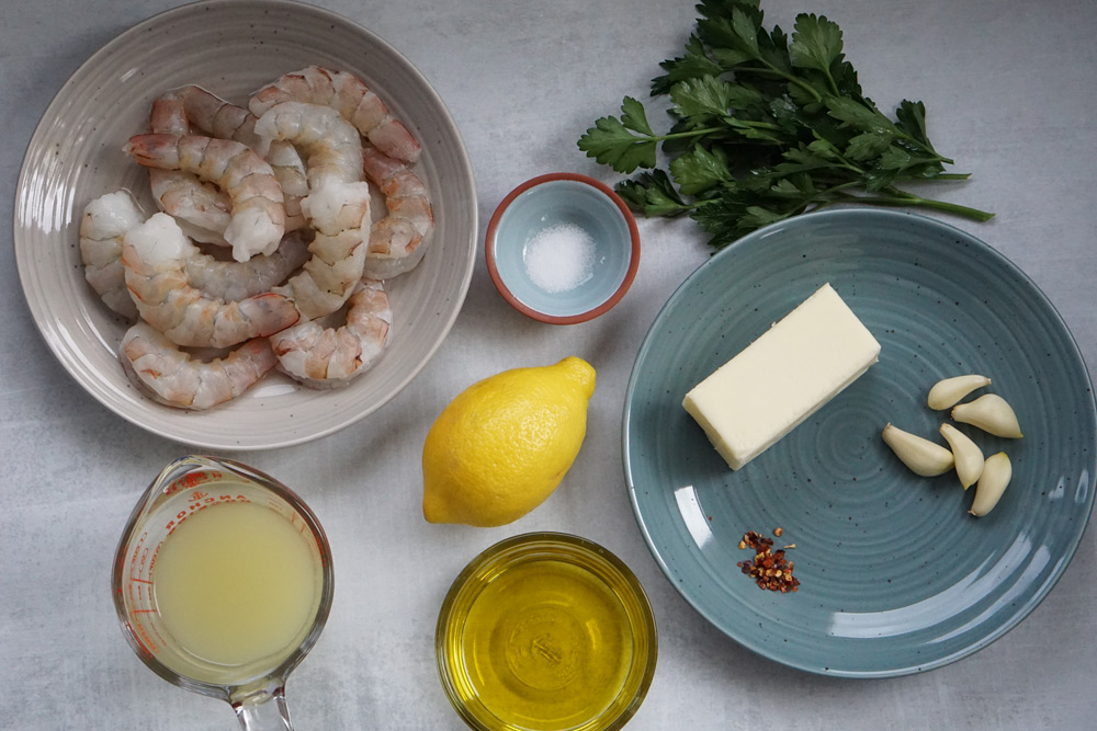 lemon garlic shrimp ingredients