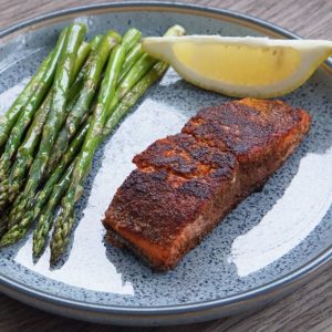 oven baked blackened salmon