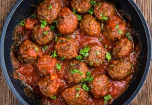 Meatballs & Tomato Sauce