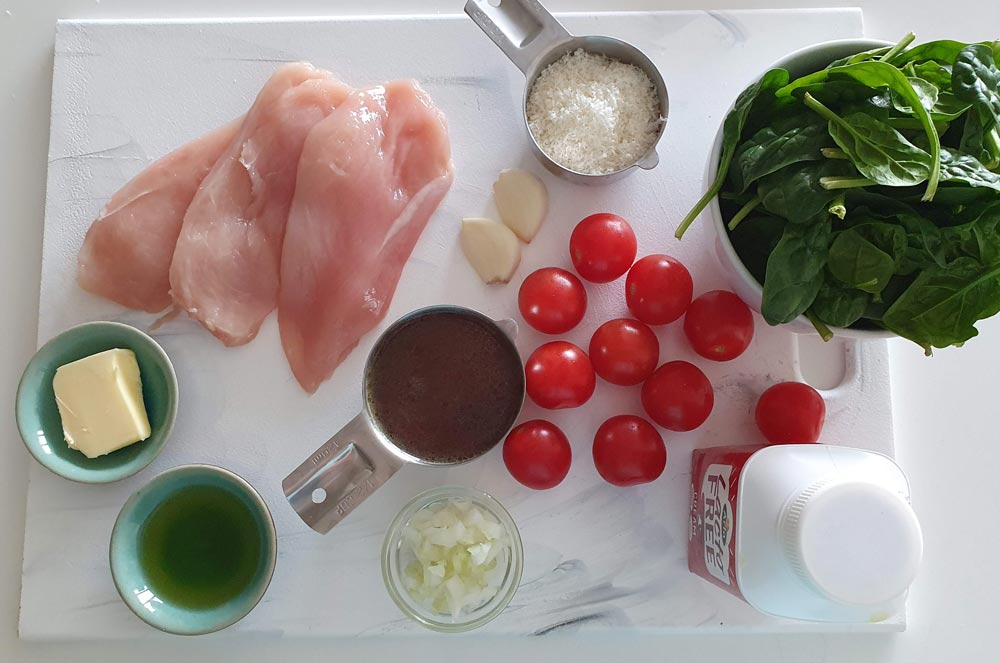tuscan chicken ingredients