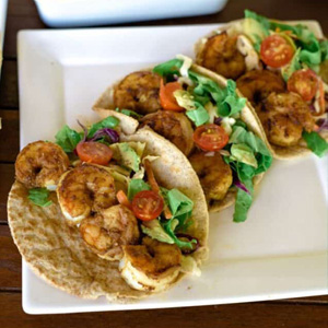 shrimp tacos