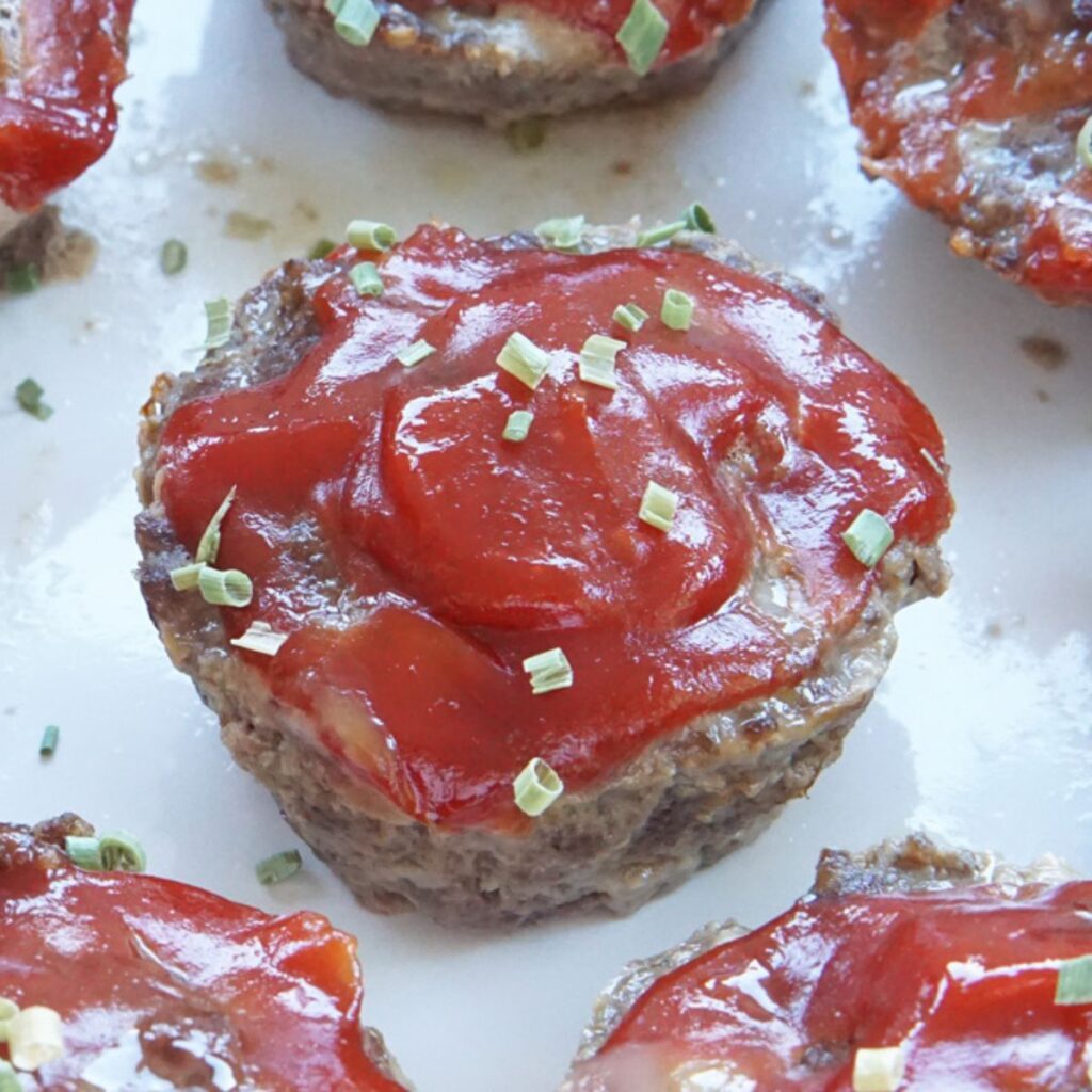 Tasty Meatloaf Muffins (Low Carb) Delightfully Low Carb