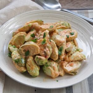 Bang bang brussels sprouts