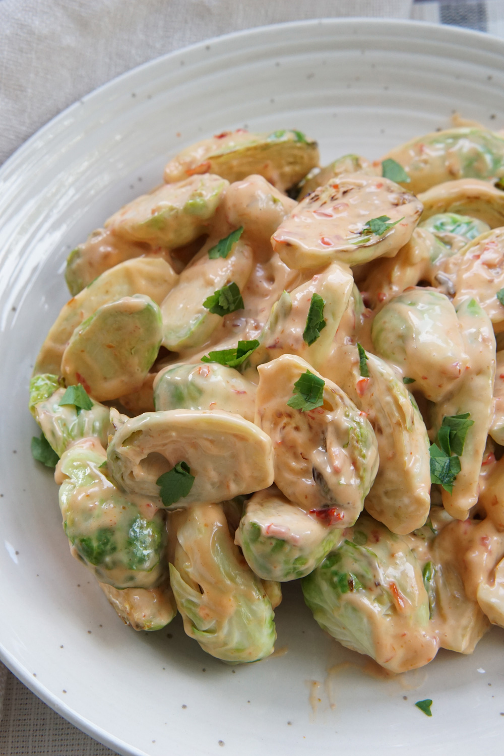 Bang bang brussels sprouts