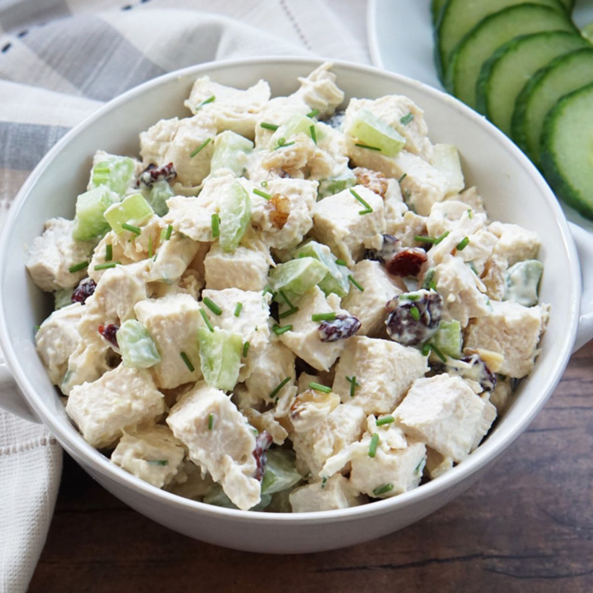 Cranberry Walnut Chicken Salad Delightfully Low Carb