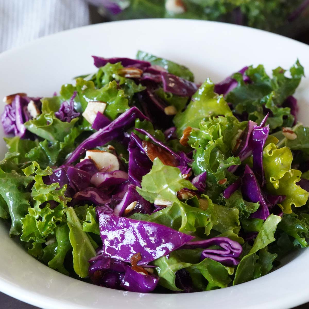 Kale Crunch Salad (Chick Fil A Copycat) Delightfully Low Carb