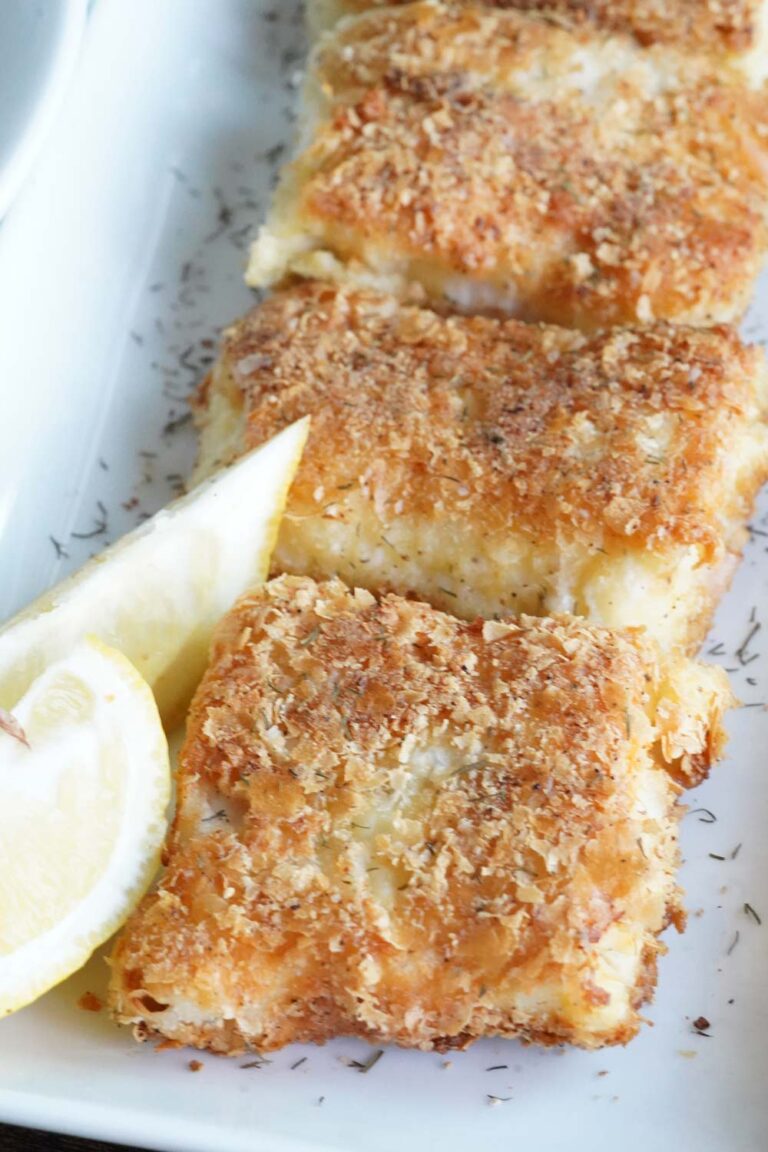 Easy Potato Crusted Cod Delightfully Low Carb