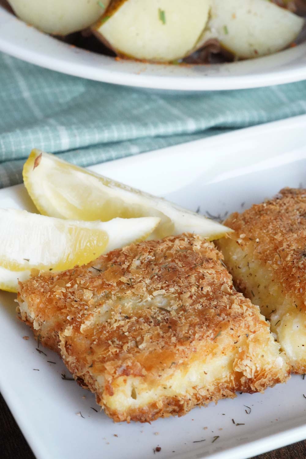 potato crusted cod